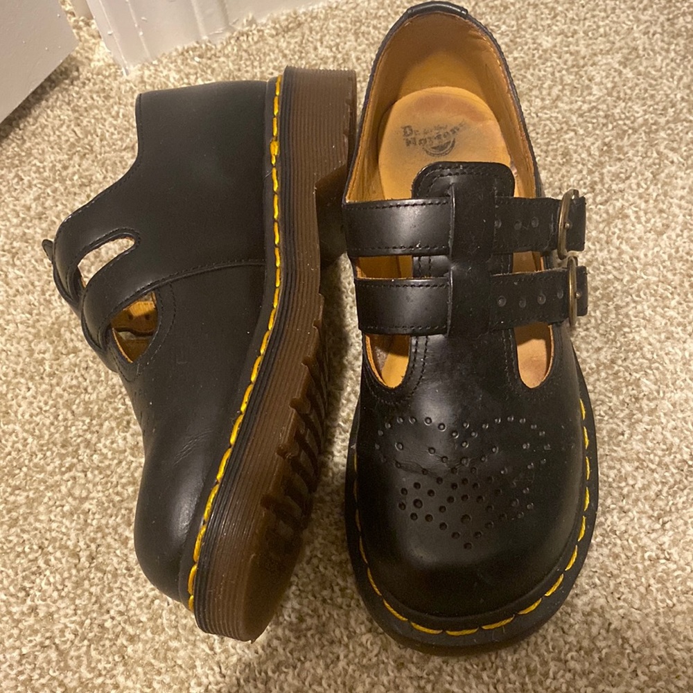Doc Martens doll shoes